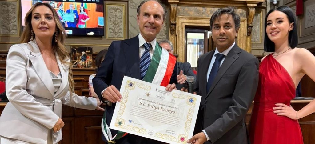 Riconoscimenti Ambasciatori e Diplomatici DOC ITALY