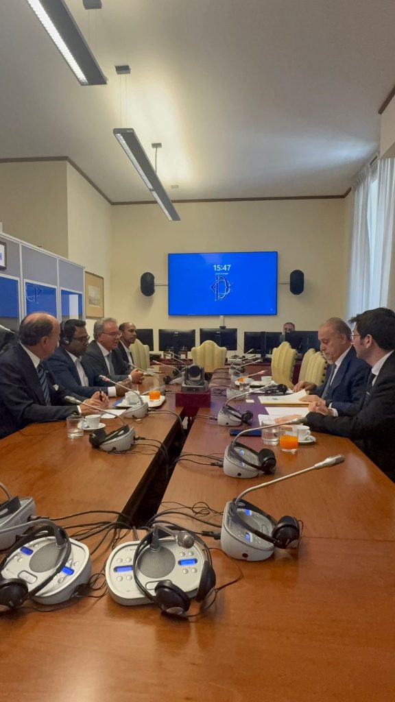 Incontro bilaterale Italia-Sri Lanka