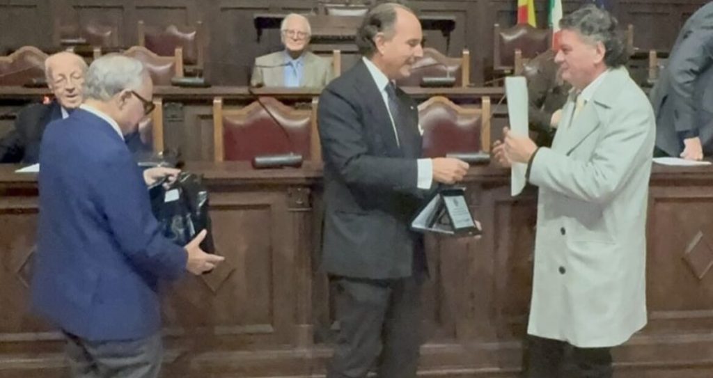 All’avvocato Famiglietti il premio Oroitaly