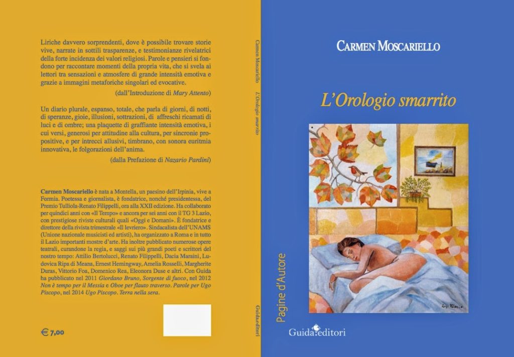 Presentazione del libro “L’Orologio Smarrito” di Carmen Moscariello, editore Guida.