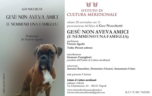 GESÙ NON AVEVA AMICI (E NEMMENO UNA FAMIGLIA)